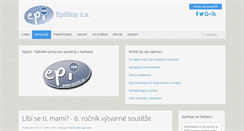 Desktop Screenshot of epistop.cz