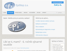 Tablet Screenshot of epistop.cz
